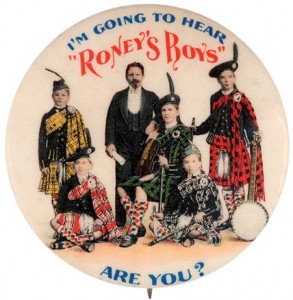 Premier badge de groupe fabriqué en 1901