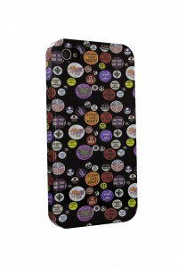 Coque pour iphone4 badges