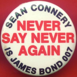 Badge James Bond 1983
